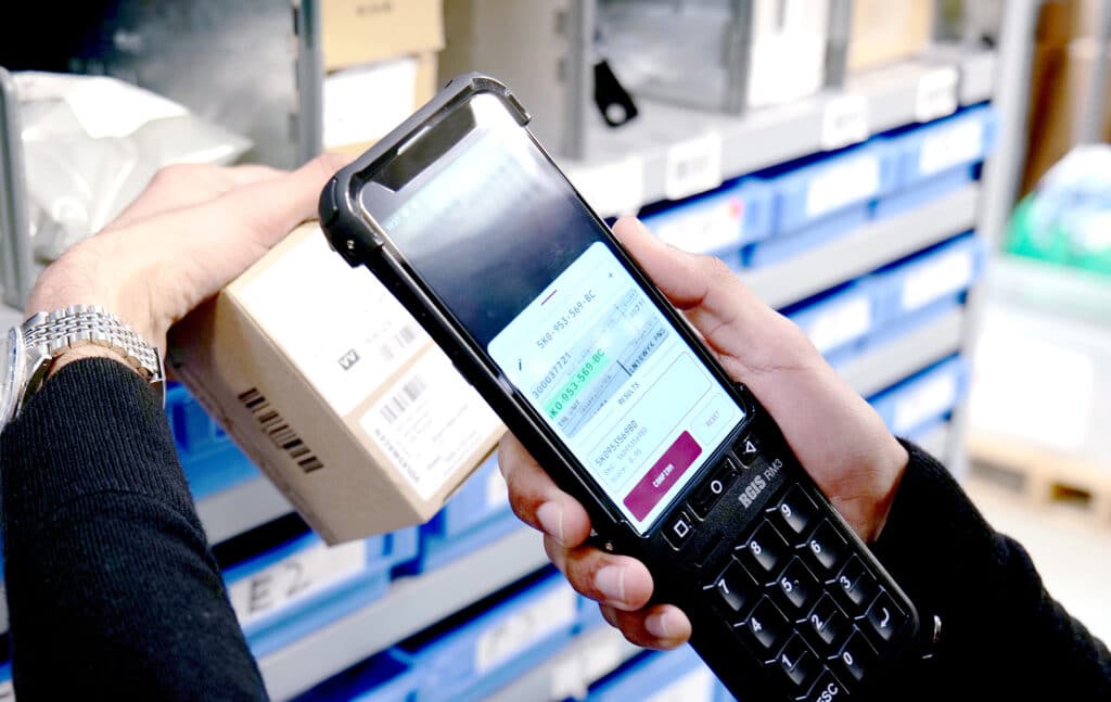 Inventario eficiente y preciso en almacén
